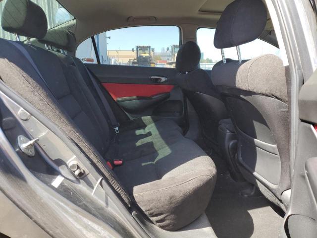 2HGFA16669H100686 - 2009 HONDA CIVIC LX-S Մոխրագույն լուսանկար 10