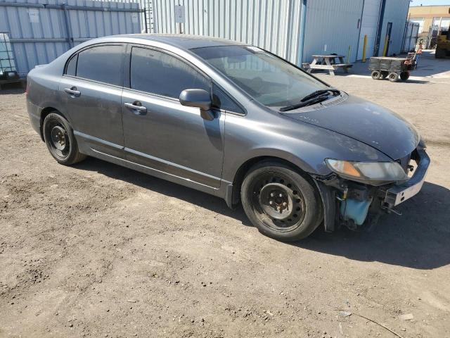 2HGFA16669H100686 - 2009 HONDA CIVIC LX-S Մոխրագույն լուսանկար 4