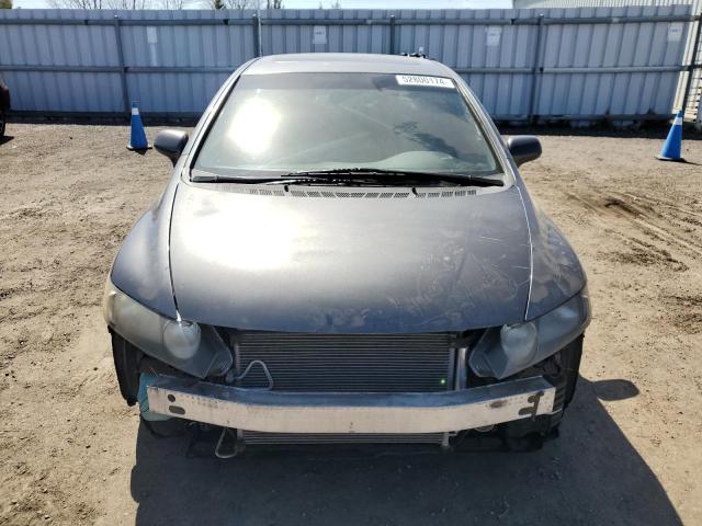 2HGFA16669H100686 - 2009 HONDA CIVIC LX-S Մոխրագույն լուսանկար 5