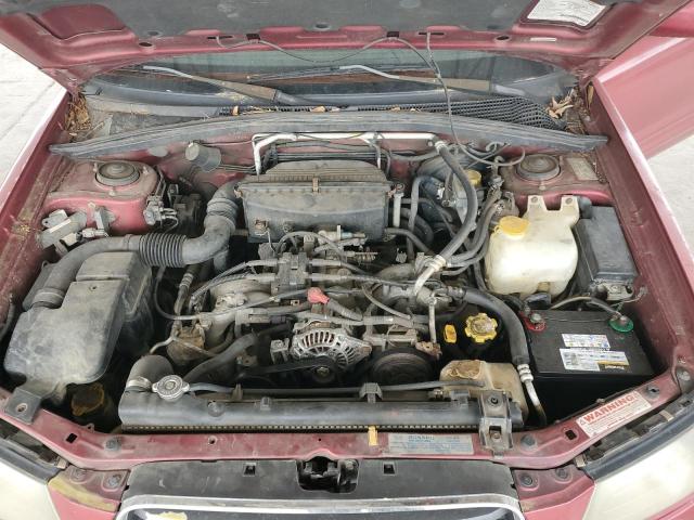 JF1SG65653H741700 - 2003 SUBARU FORESTER 2.5XS أحمر صورة 12