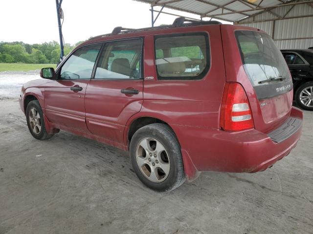 JF1SG65653H741700 - 2003 SUBARU FORESTER 2.5XS أحمر صورة 2
