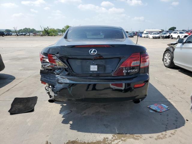 JTHFF2C23D2527623 - 2013 LEXUS IS 250 BLACK photo 6