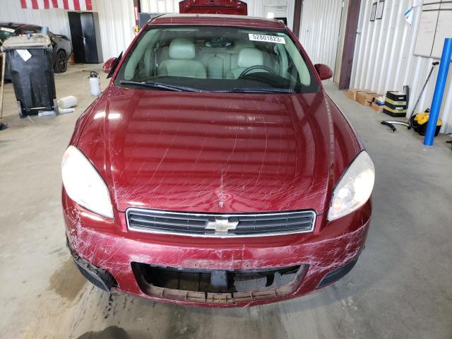 2G1WC57MX91103427 - 2009 CHEVROLET IMPALA 2LT RED photo 5