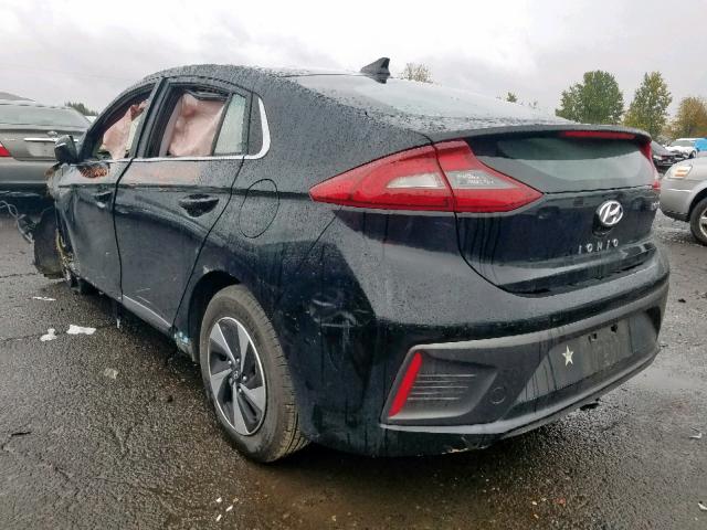 KMHC75LC8JU065969 - 2018 HYUNDAI IONIQ SEL  photo 3