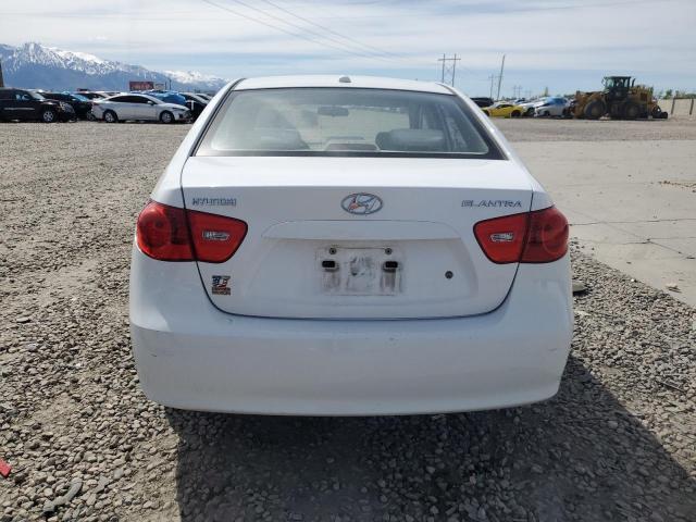 KMHDU46D98U336771 - 2008 HYUNDAI ELANTRA GLS WHITE photo 6