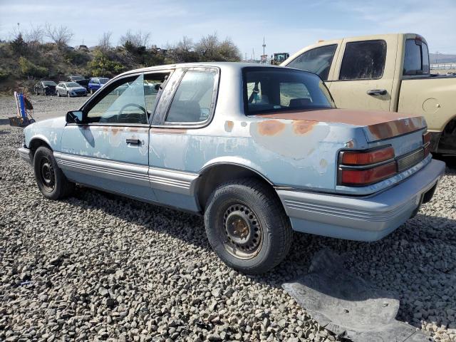 1G2NE14U3LC301914 - 1990 PONTIAC GRAND AM LE BLUE photo 2