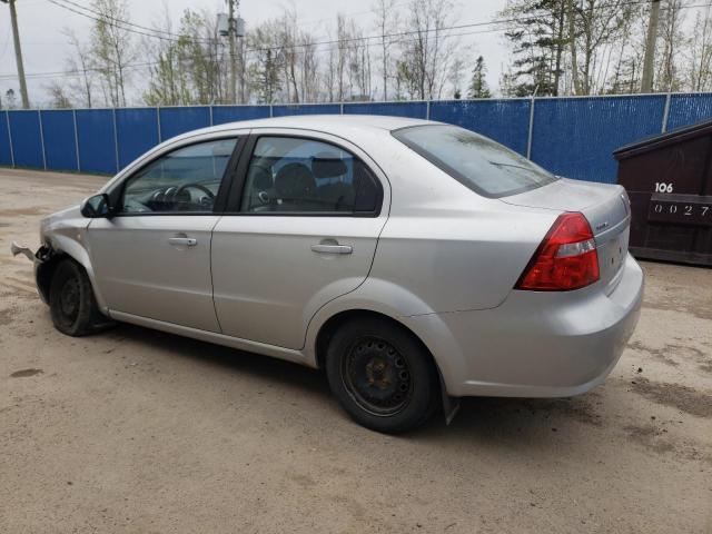 KL2TW55688B090829 - 2008 PONTIAC WAVE SE SILVER photo 2