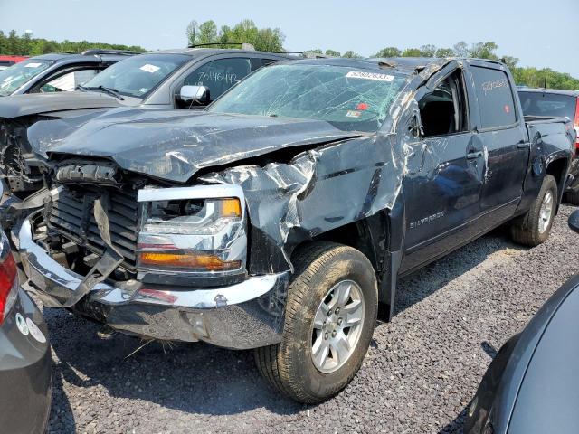 3GCUKREC1JG423802 - 2018 CHEVROLET SILVERADO K1500 LT GRAY photo 1