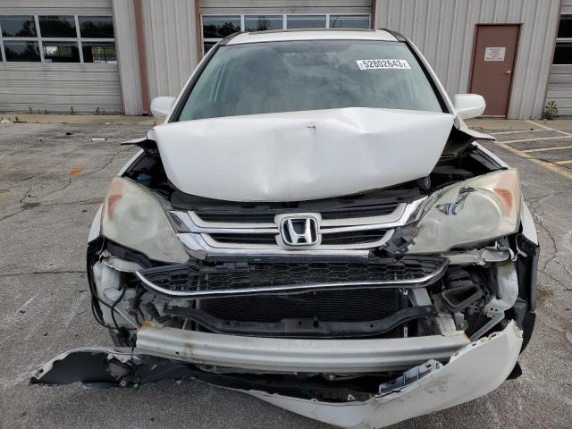 5J6RE4H76BL052195 - 2011 HONDA CR-V EXL WHITE photo 5