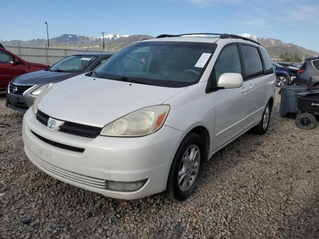 5TDZA22C65S314912 - 2005 TOYOTA SIENNA XLE WHITE photo 1