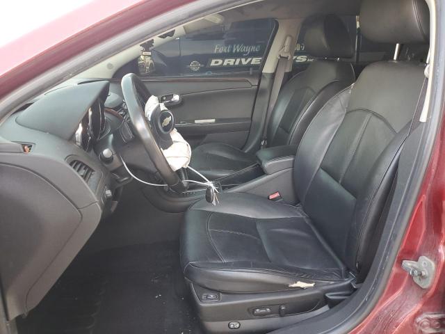 1G1ZE5EBXAF126471 - 2010 CHEVROLET MALIBU LTZ 红色 照片 7