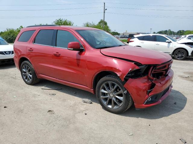 1C4RDJDG1JC209935 - 2018 DODGE DURANGO GT RED photo 4