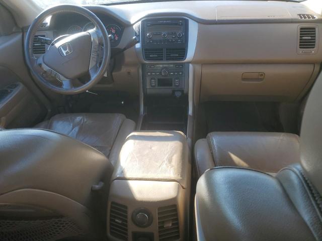 2HKYF18567H535421 - 2007 HONDA PILOT EXL Бордовый фото 8