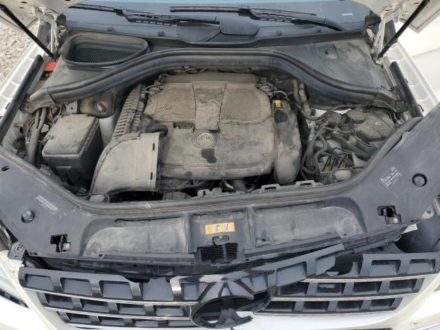 4JGDA5HB2EA274184 - 2014 MERCEDES-BENZ ML 350 4MATIC WHITE photo 12