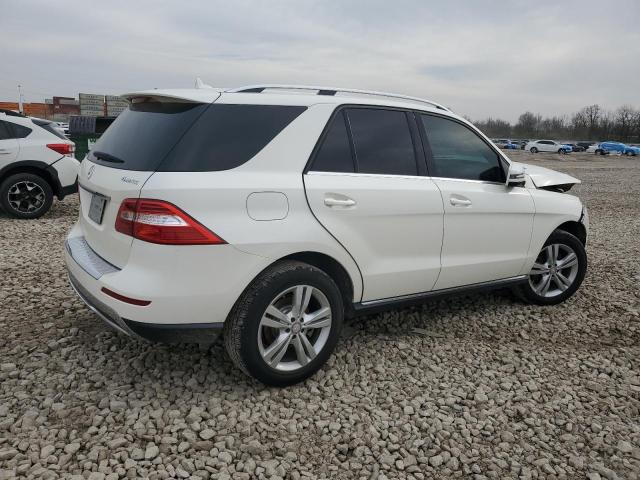 4JGDA5HB2EA274184 - 2014 MERCEDES-BENZ ML 350 4MATIC WHITE photo 3