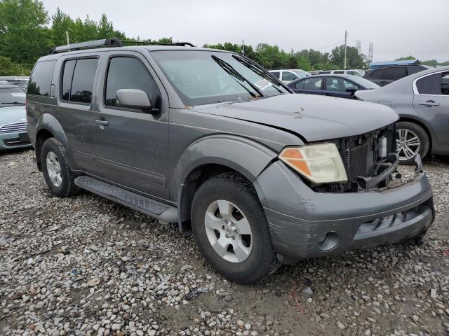 5N1AR18U56C679578 - 2006 NISSAN PATHFINDER LE 灰色 照片 4