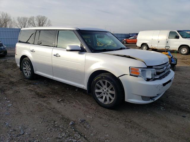 2FMHK6CC1ABB30029 - 2010 FORD FLEX SEL WHITE photo 4