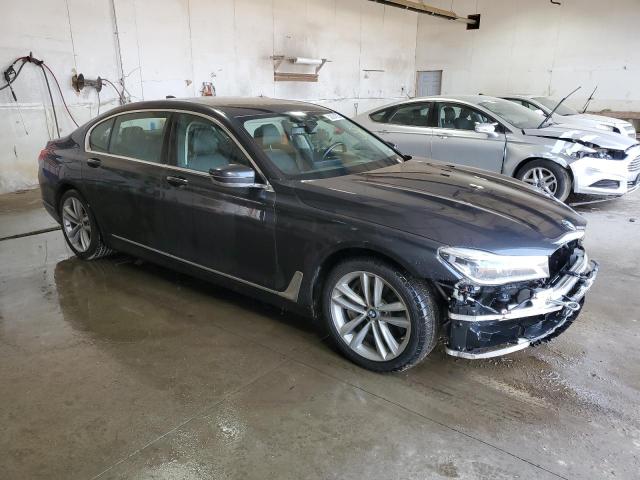 WBA7F2C56JG423770 - 2018 BMW 750 XI CHARCOAL photo 4