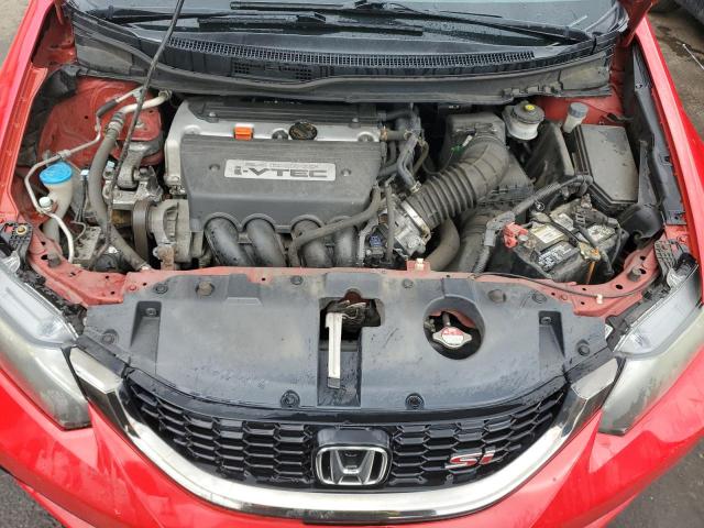 2HGFB6E57DH710947 - 2013 HONDA CIVIC SI RED photo 11