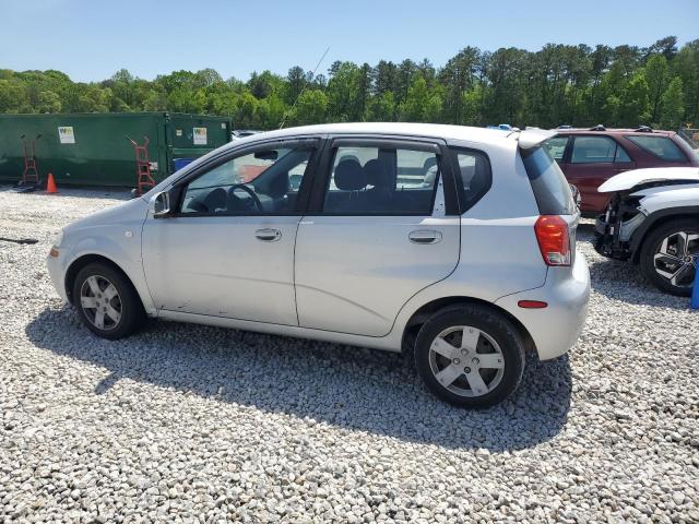 KL1TD66617B758922 - 2007 CHEVROLET AVEO BASE 银色 照片 2