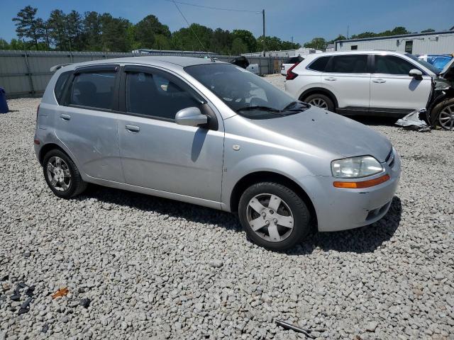 KL1TD66617B758922 - 2007 CHEVROLET AVEO BASE 银色 照片 4