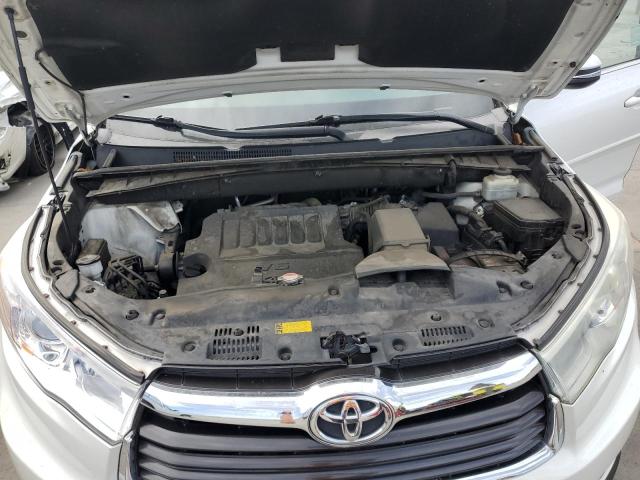 5TDJKRFH2GS306091 - 2016 TOYOTA HIGHLANDER XLE 白色 照片 12