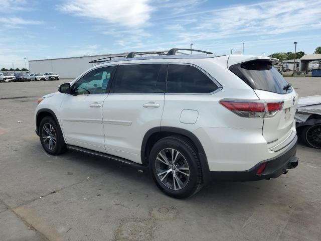 5TDJKRFH2GS306091 - 2016 TOYOTA HIGHLANDER XLE 白色 照片 2