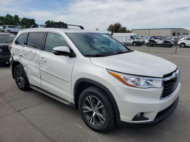 5TDJKRFH2GS306091 - 2016 TOYOTA HIGHLANDER XLE 白色 照片 4
