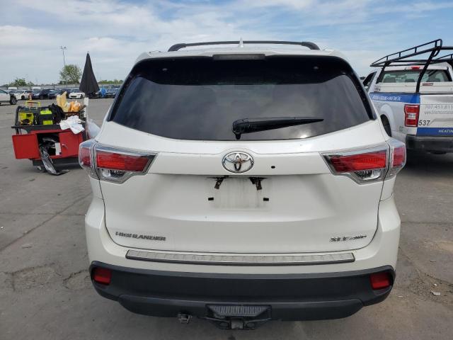 5TDJKRFH2GS306091 - 2016 TOYOTA HIGHLANDER XLE 白色 照片 6