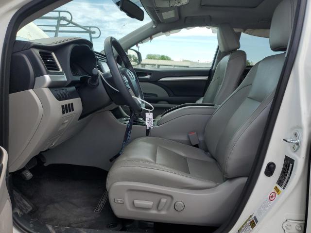 5TDJKRFH2GS306091 - 2016 TOYOTA HIGHLANDER XLE 白色 照片 7