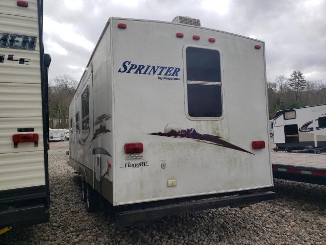 4YDT2502771532921 - 2007 KEYSTONE SPRINTER WHITE photo 3