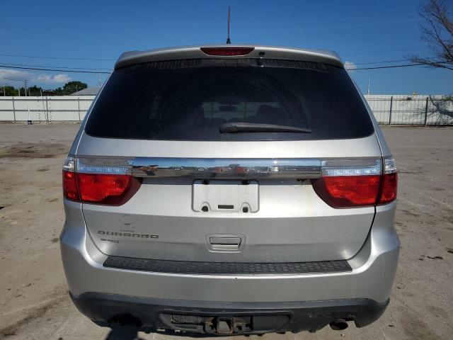 1D4RE2GG5BC624078 - 2011 DODGE DURANGO EXPRESS SILVER photo 6