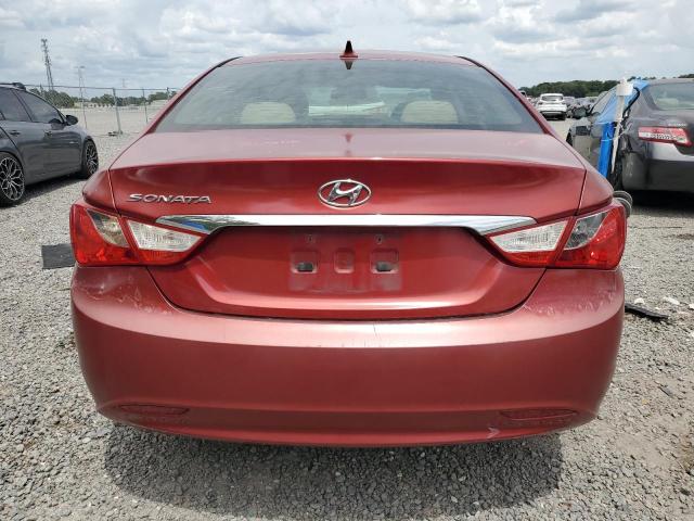 5NPEB4ACXBH269354 - 2011 HYUNDAI SONATA GLS RED photo 6