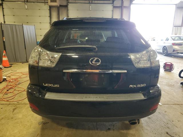 2T2HA31U65C041177 - 2005 LEXUS RX 330 BLACK photo 6