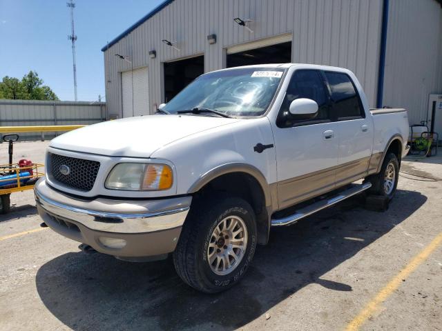 1FTRW08L03KC60492 - 2003 FORD F150 SUPERCREW WHITE photo 1