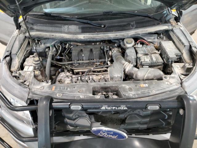 1FM5K8ARXKGA62328 - 2019 FORD EXPLORER POLICE INTERCEPTOR Gümüş foto 11