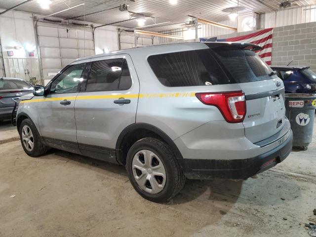 1FM5K8ARXKGA62328 - 2019 FORD EXPLORER POLICE INTERCEPTOR Gümüş foto 2