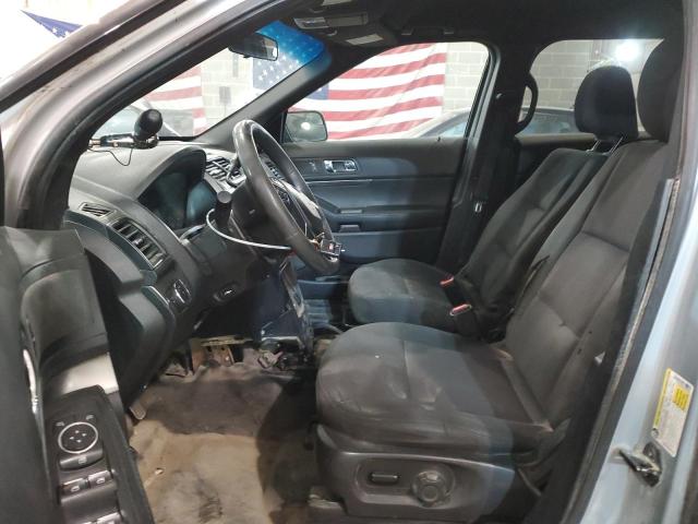 1FM5K8ARXKGA62328 - 2019 FORD EXPLORER POLICE INTERCEPTOR Gümüş foto 7