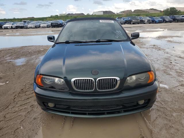 WBABS33491JY58370 - 2001 BMW 325 CI GREEN photo 5