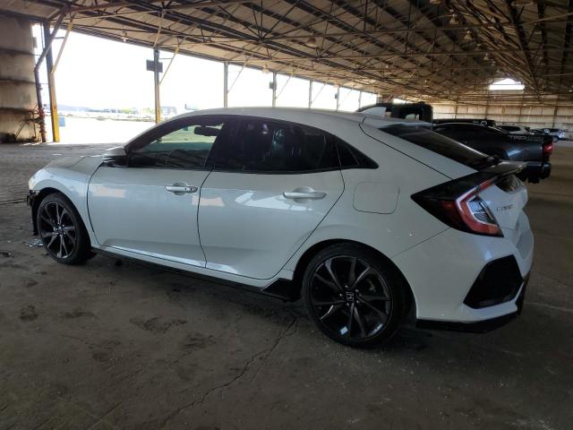 SHHFK7H96JU213603 - 2018 HONDA CIVIC SPORT TOURING WHITE photo 2