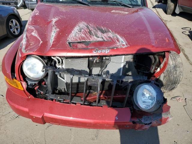1J4GL38KX5W695289 - 2005 JEEP LIBERTY RENEGADE RED photo 11