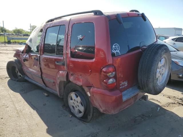 1J4GL38KX5W695289 - 2005 JEEP LIBERTY RENEGADE RED photo 2