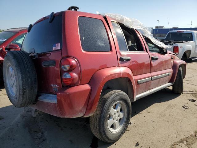 1J4GL38KX5W695289 - 2005 JEEP LIBERTY RENEGADE RED photo 3