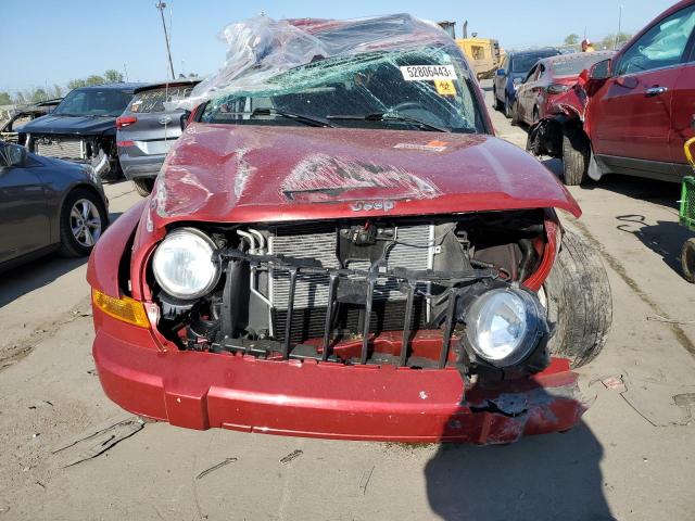 1J4GL38KX5W695289 - 2005 JEEP LIBERTY RENEGADE RED photo 5