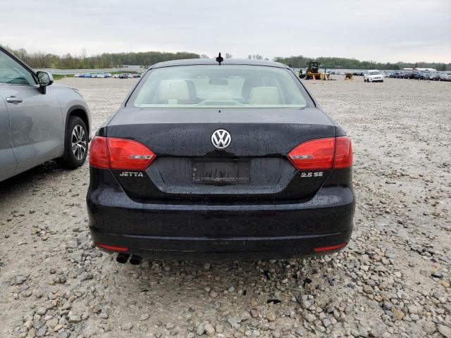 3VWBX7AJ3DM431288 - 2013 VOLKSWAGEN JETTA SE BLACK photo 6