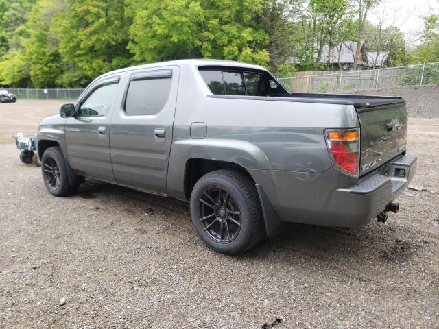 2HJYK165X7H519757 - 2007 HONDA RIDGELINE RTL GRAY photo 2