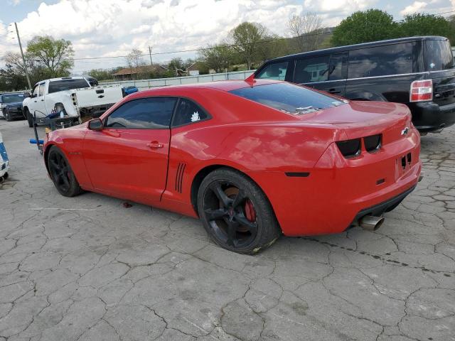 2G1FS1EW8D9247567 - 2013 CHEVROLET CAMARO SS RED photo 2