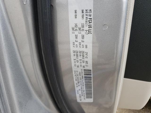 2C4RC1BG2JR127984 - 2018 CHRYSLER PACIFICA TOURING L GRAY photo 13