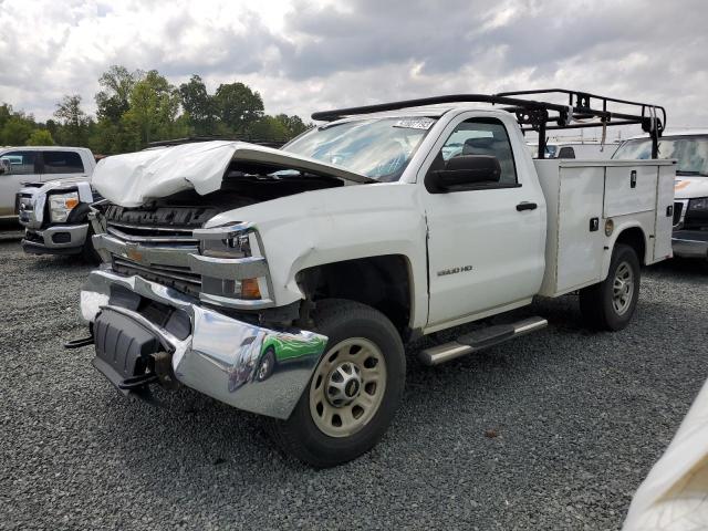 1GC0CUEG6FZ534709 - 2015 CHEVROLET SILVERADO C2500 HEAVY DUTY WHITE photo 1