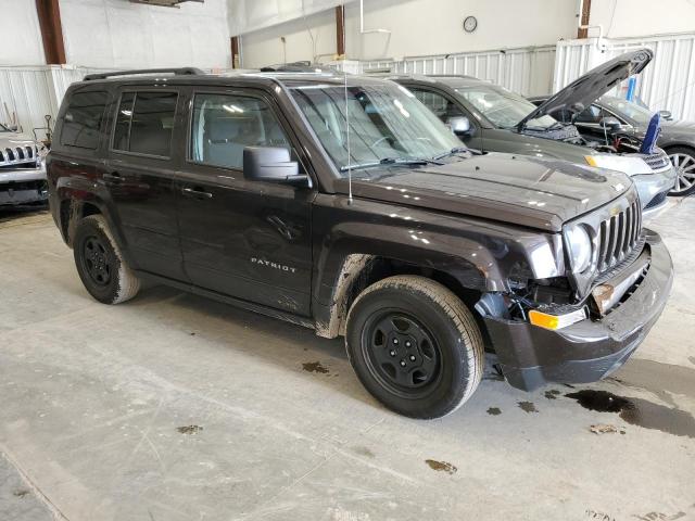 1C4NJRBB2ED863842 - 2014 JEEP PATRIOT SPORT BLACK photo 4